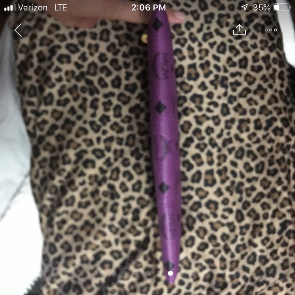 MCM clutch pouch in purple 💜 - Picture 7 of 7